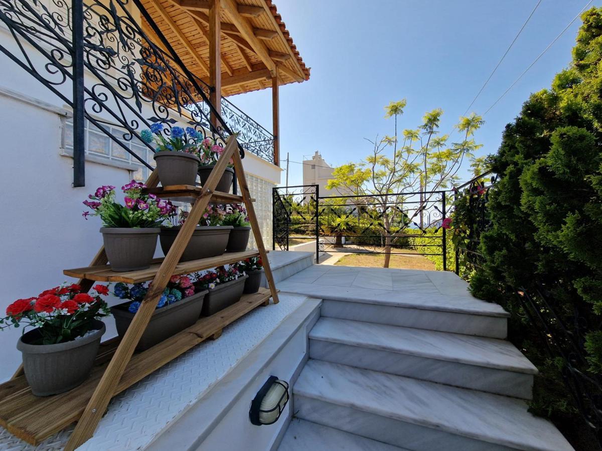 Villa Liana : Luxury Villa With Fantastic Sea View, Near Airport Pórto Ráfti Extérieur photo