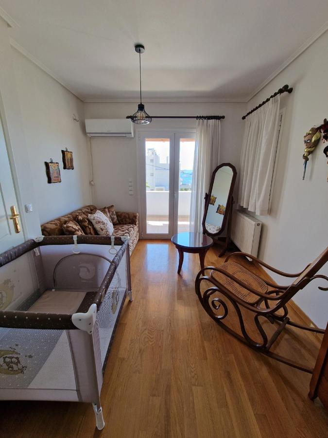 Villa Liana : Luxury Villa With Fantastic Sea View, Near Airport Pórto Ráfti Extérieur photo