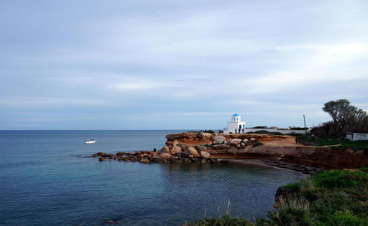 Villa Liana : Luxury Villa With Fantastic Sea View, Near Airport Pórto Ráfti Extérieur photo
